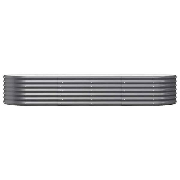 Hochbeet anthrazit Stahl B/H/L: ca. 80x36x224 cm