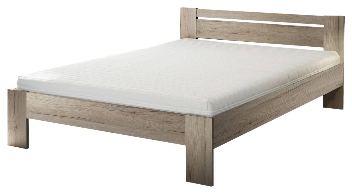 Futonbett Cannes Eiche San-Remo Nachbildung Liegefläche B/L: ca. 140x200 cm