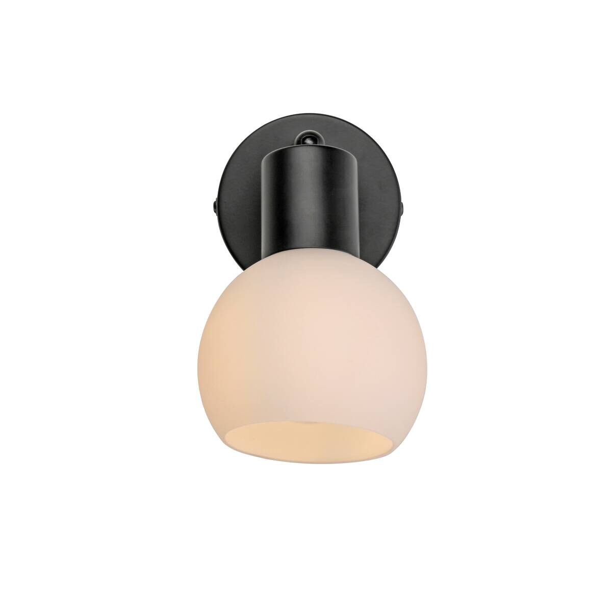 Just Light Spot 1flg. schwarz B/H/L: ca. 14x18x14 cm E14 1 Brennstellen