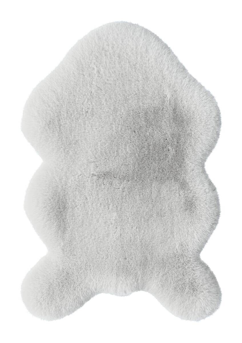 Fellimitat Jack silber B/L: ca. 60x90 cm