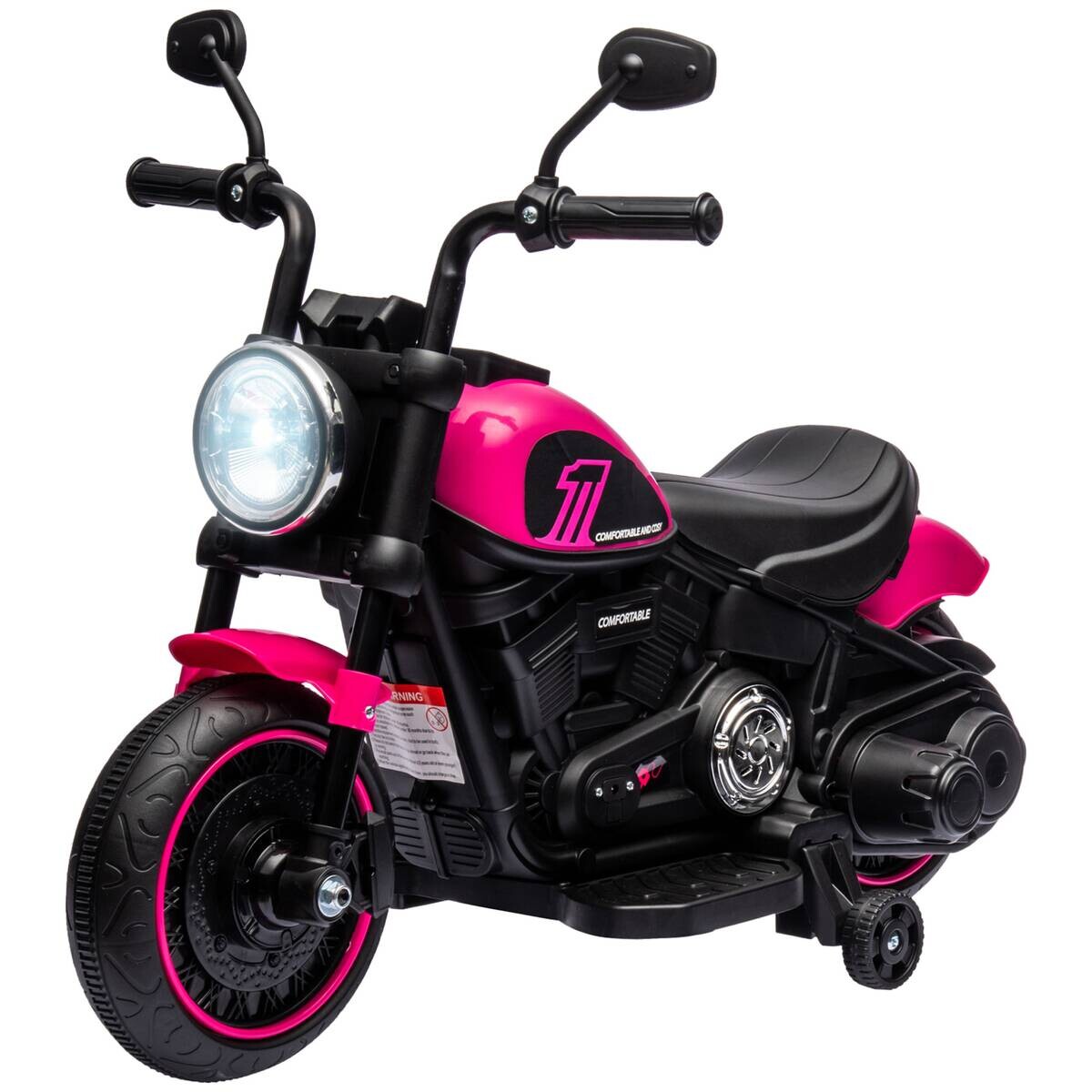 HOMCOM Kinderauto rosa B/H/L: ca. 42x76x57 cm