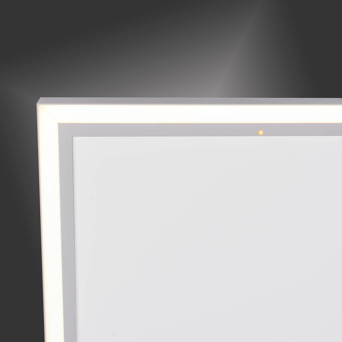 Just Light LED-Deckenleuchte mit Heizfunktion BEROA 18067-16 weiß Kunststoff Metall B/H/T: ca. 60x6,8x60 cm 1 Brennstellen