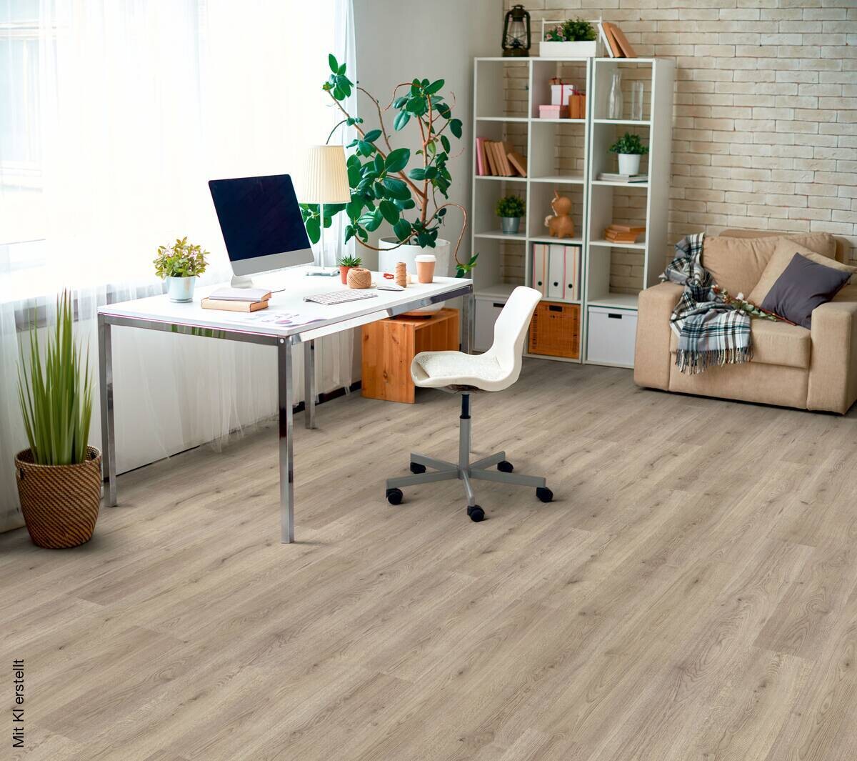 Laminatboden Trend Eiche grau ca. 2,921 m² B/L: ca. 19,3x137,6 cm pro Paket
