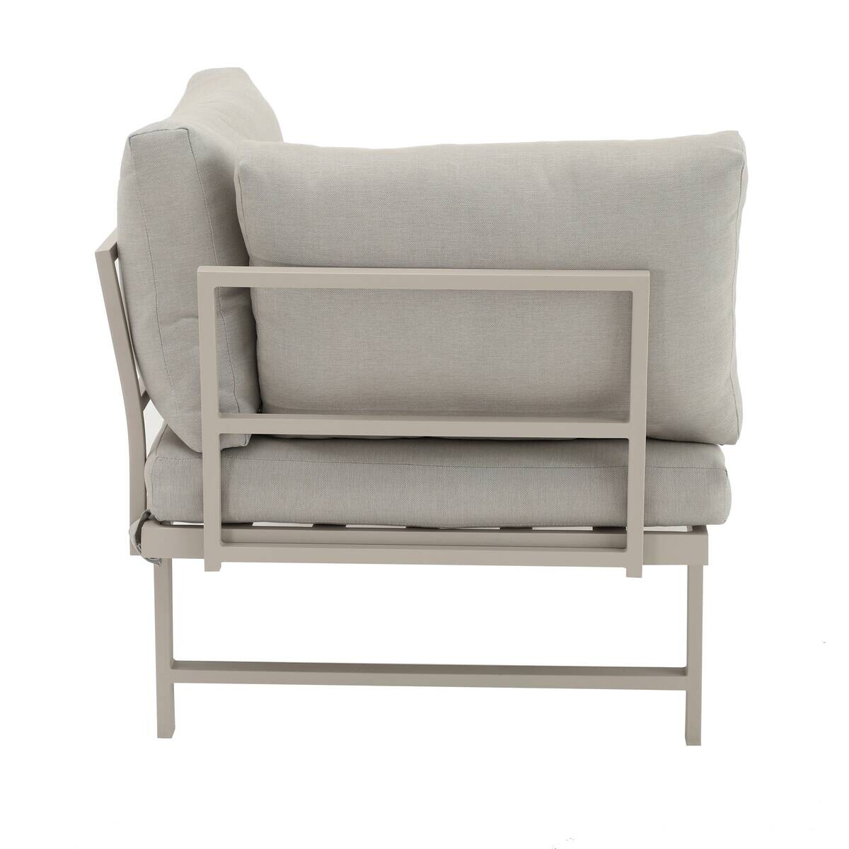 POCOline Gartensitzgruppe Onno hellgrau Stahl