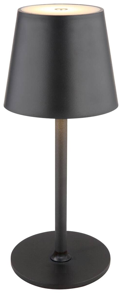 Tischleuchte schwarz H/D: ca. 36x11 cm