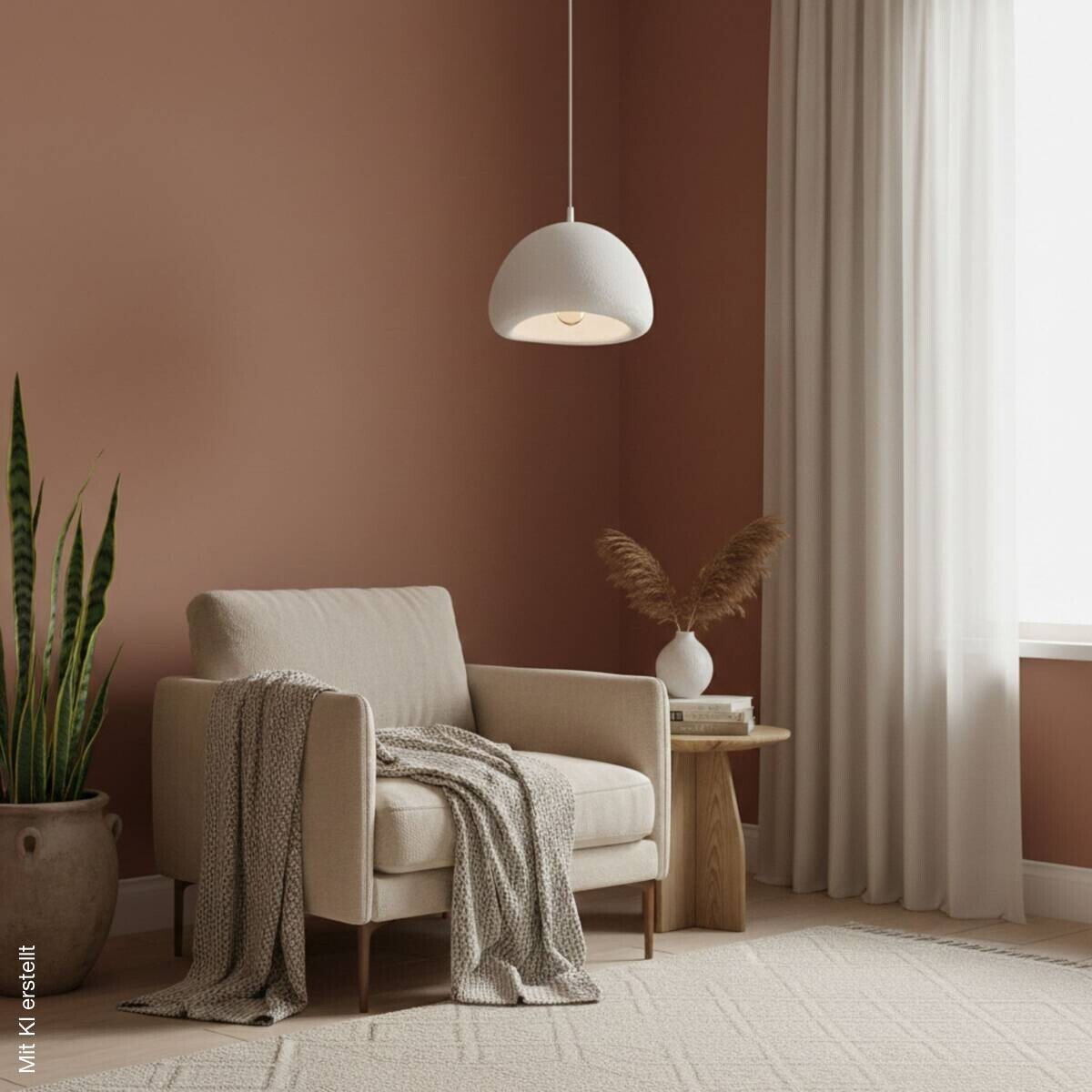 Opviq Pendelleuchte weiß B/H/T: ca. 40x115x38 cm E27 1 Brennstellen