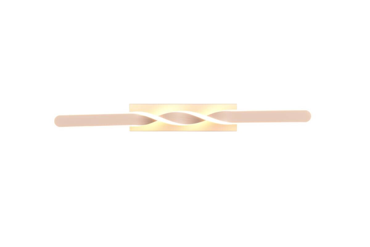 Reality LED Deckenleuchte Ginko sand Metall B/H/T: ca. 79x12,5x9 cm 1 Brennstellen