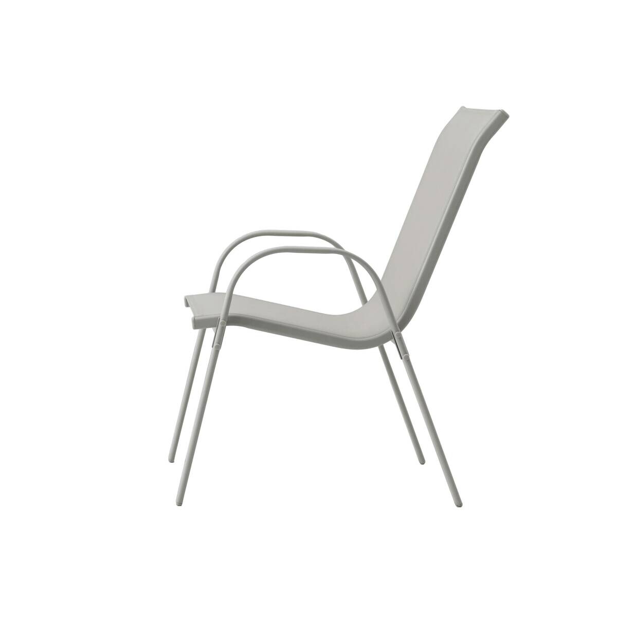 POCOline Gartensitzgruppe Tomar hellgrau Stahl