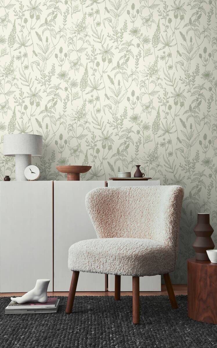 A.S.Creation Vliestapete weiß B/H/D: ca. 53x1005x9,3 cm