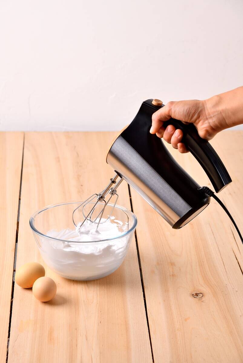 BERGNER Handmixer schwarz silber B/H/L: ca. 10x17,3x20 cm