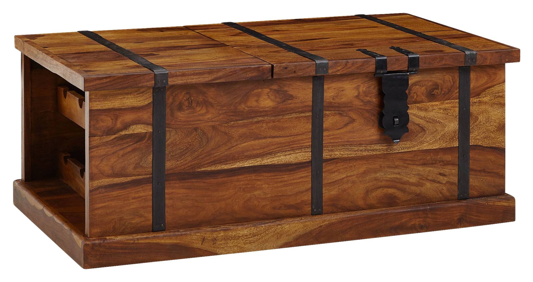 Wohnling Couchtisch braun B/H/T: ca. 60x40x100 cm