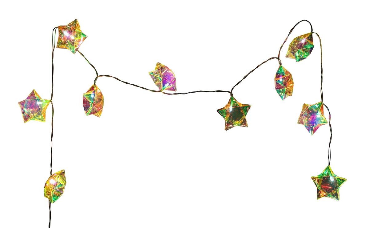 Nolo LED-Lichterkette String transparent B/H/T: ca. 165x5x4 cm