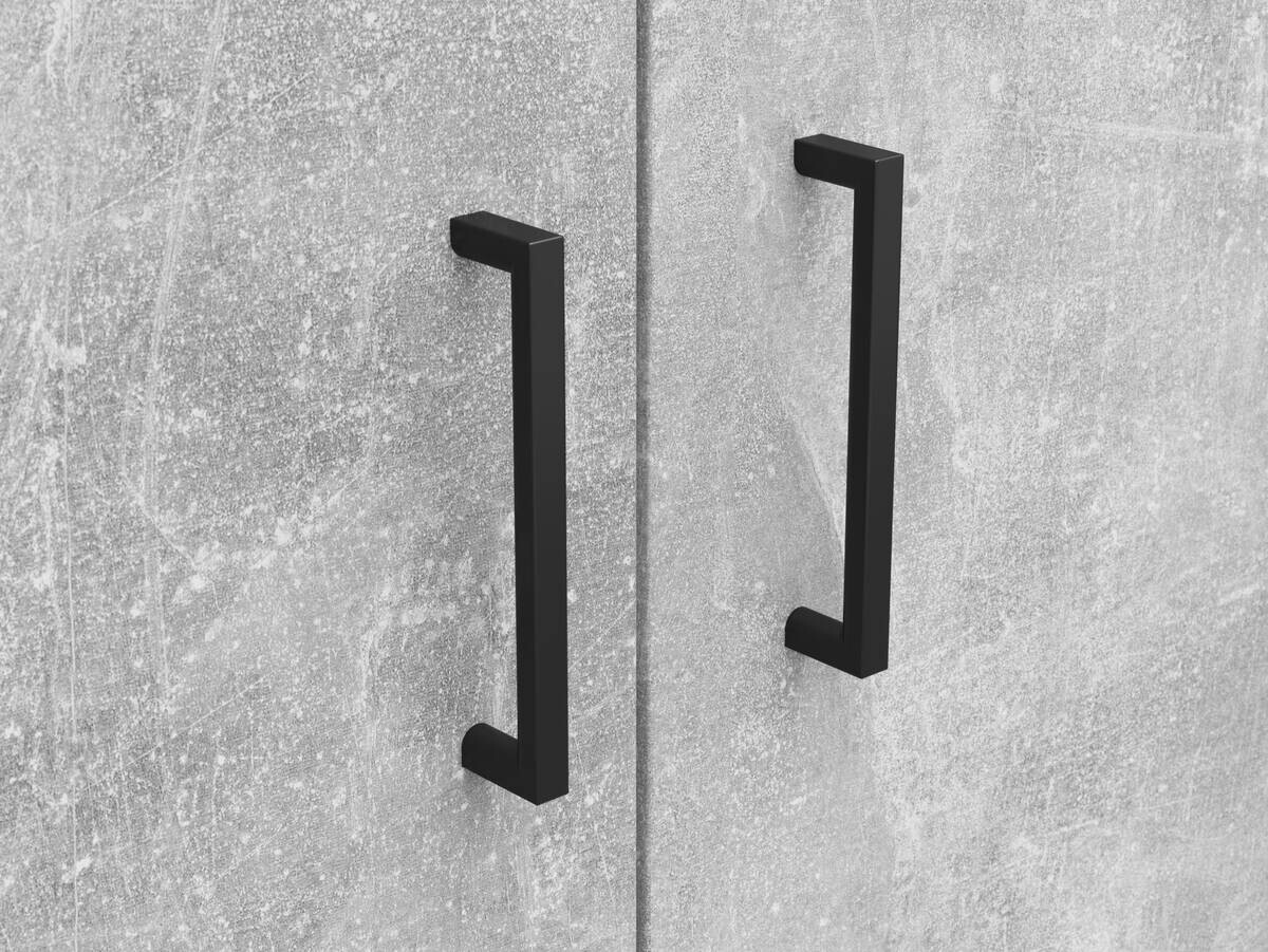 Kommode Multi-Stauraum Typ 24 Beton Optik B/H/T: ca. 80x83x40 cm