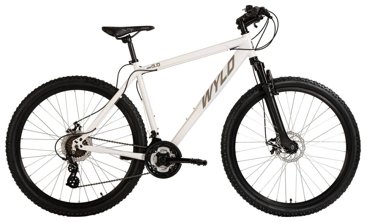 WYLD Mountain-Bike Hardtail HEIST 3.0 27,5 Zoll Rahmenhöhe 51 cm 24 Gänge weiß weiß ca. 27,5 Zoll