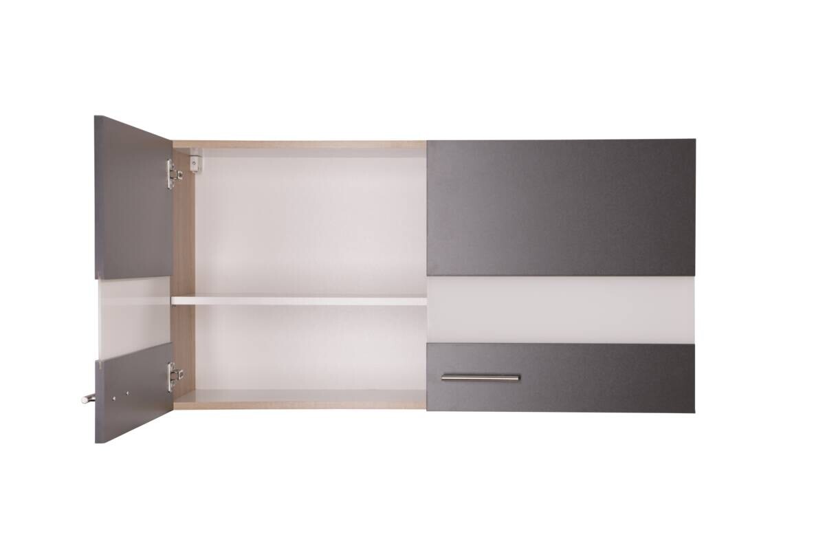 Hängeschrank Merle grau B/H/T: ca. 110x56x35 cm