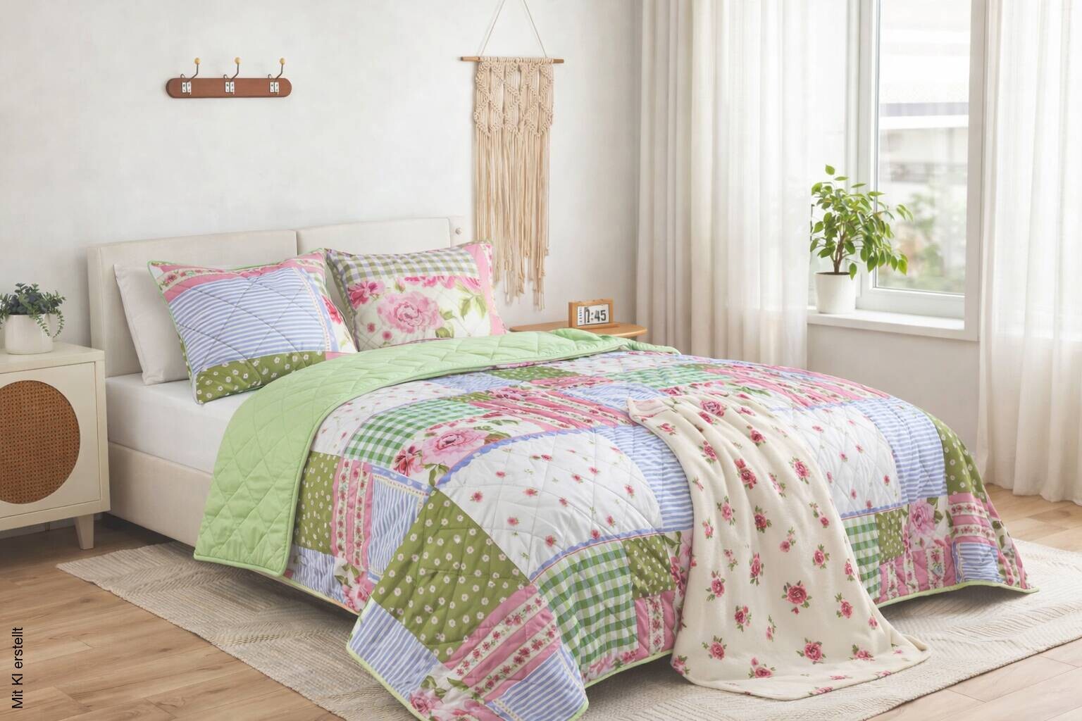 Tagesdecke Viva la Vida multicolor Polyester B/L: ca. 220x240 cm