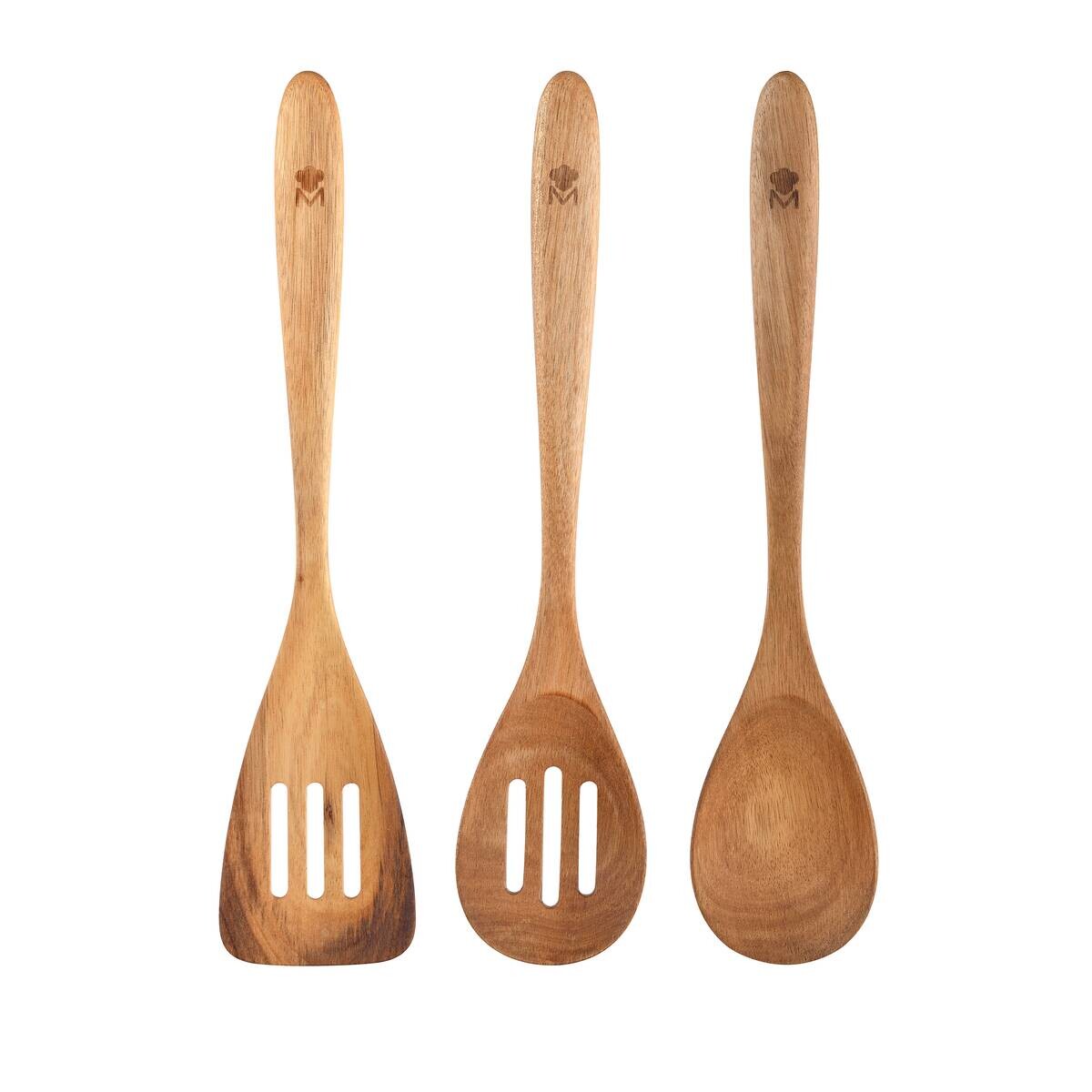 MASTERPRO Küchenwerkzeug-Set SMART braun Holz
