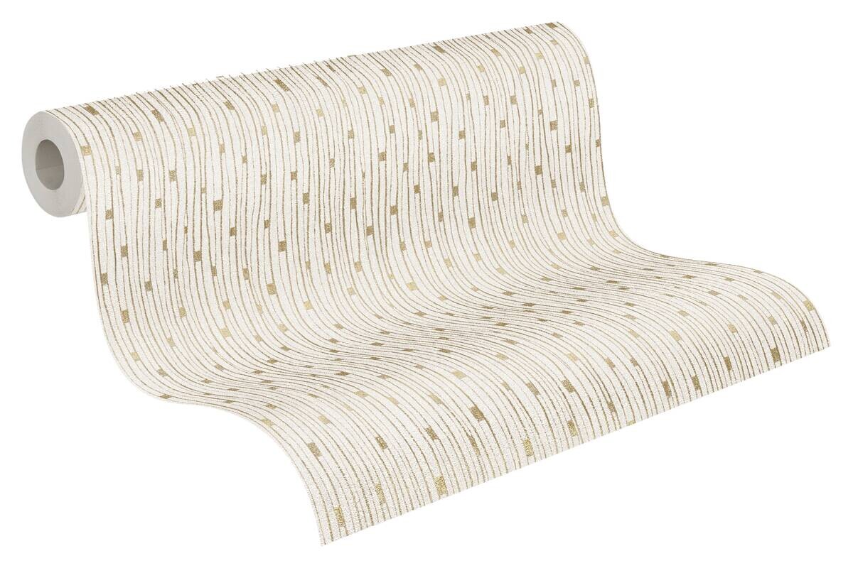 A.S.Creation Vliestapete gold creme B/H/D: ca. 53x1005x8,2 cm