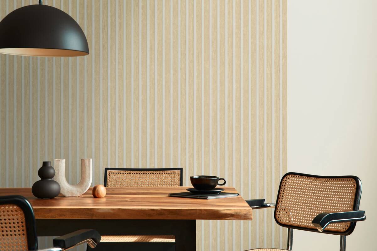 A.S.Creation Vliestapete beige weiß B/H/D: ca. 53x1005x8,5 cm