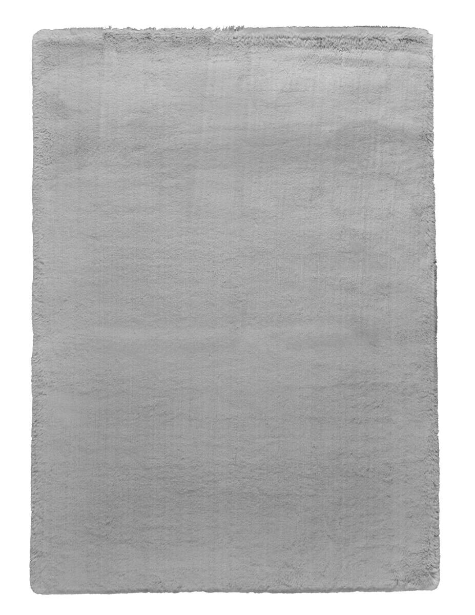 Fellimitat Bunny Deluxe grau B/L: ca. 120x170 cm