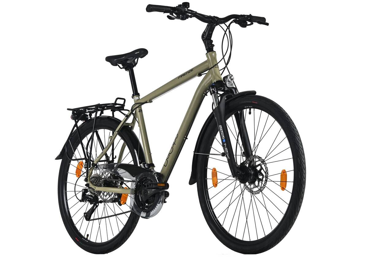 DaCapo Trekking-Bike Firenze 300 28 Zoll Rahmenhöhe 53 cm 24 Gänge bronze bronze ca. 28 Zoll