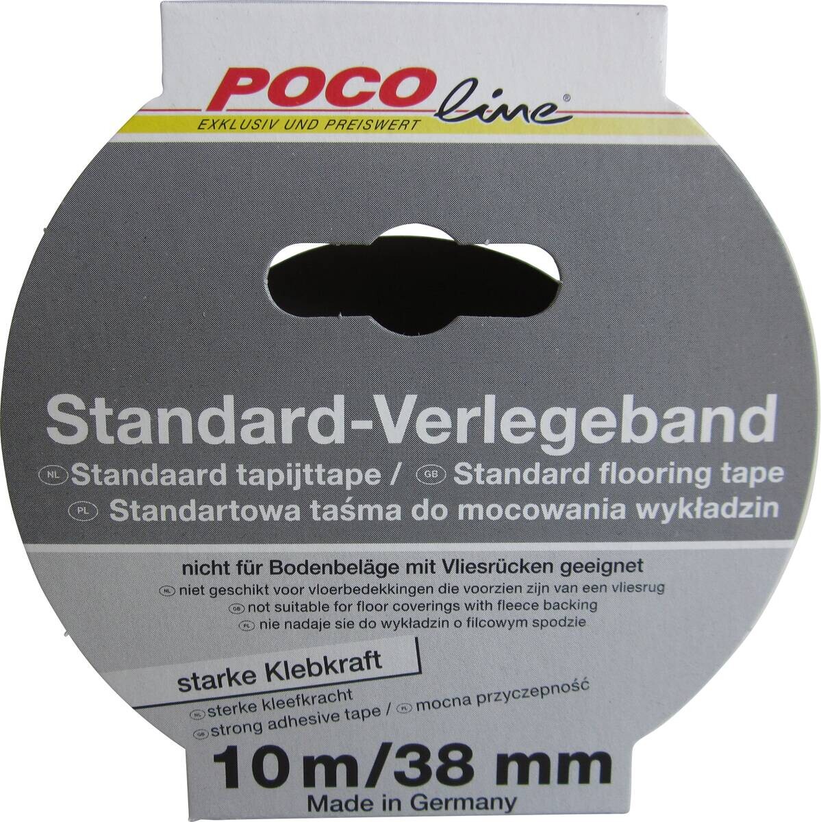 POCOline Verlegeband weiß B/L: ca. 3,8x cm