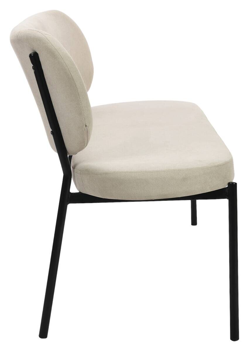 Bank JERSEY taupe B/H/T: ca. 160x82x62 cm