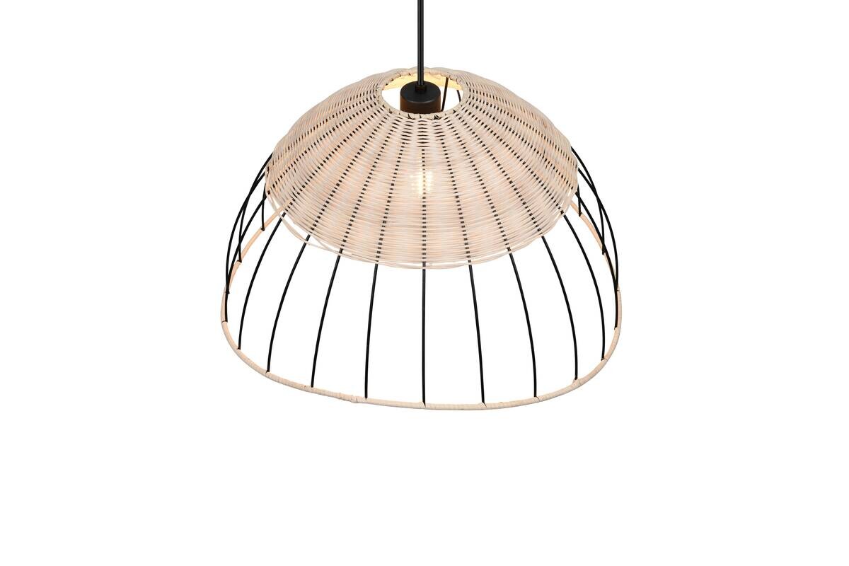 Reality Pendelleuchte schwarz Metall H: ca. 150 cm E27 1 Brennstellen