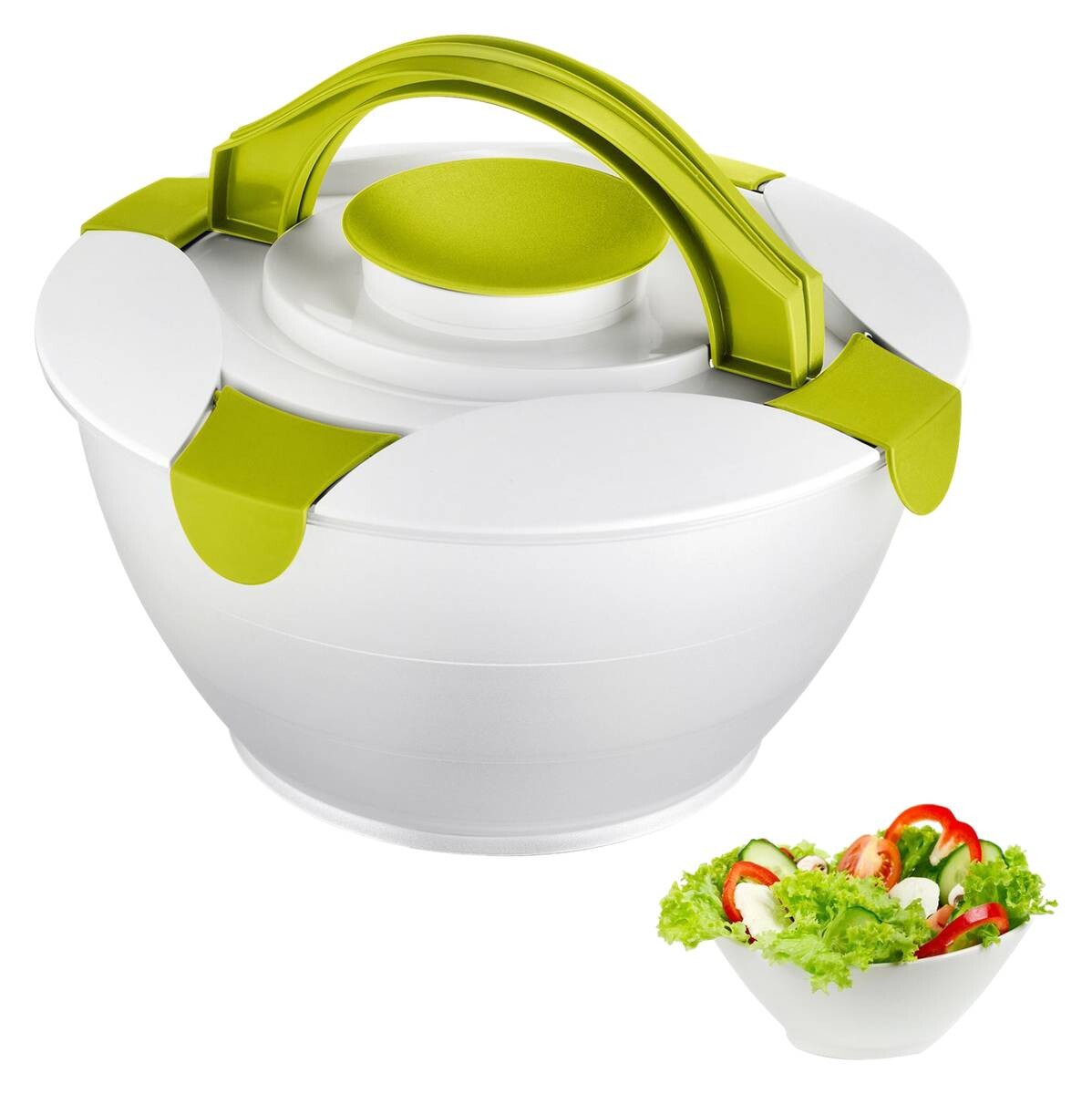 Westmark Salatbutler Praktika weiß Kunststoff