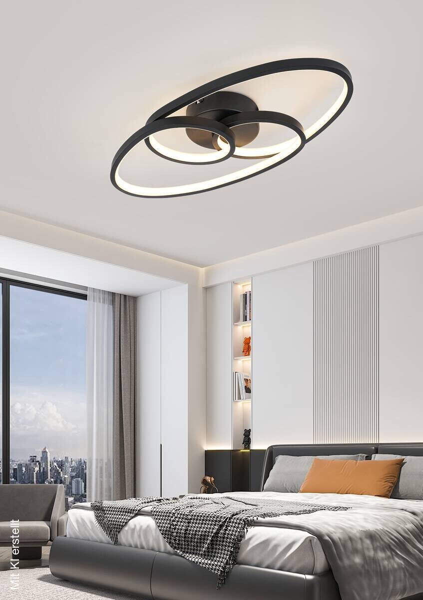 Nolo LED-Deckenleuchte Dual B/H/L: ca. 45x8x21 cm