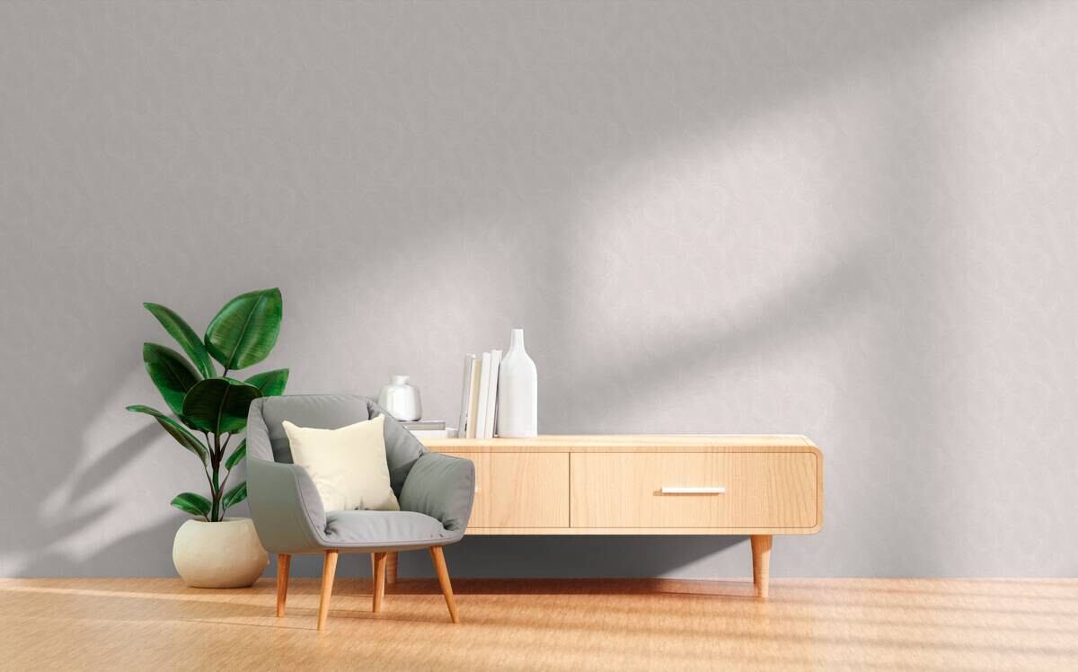 A.S.Creation Vliestapete weiß creme B/H/D: ca. 53x1005x8,8 cm