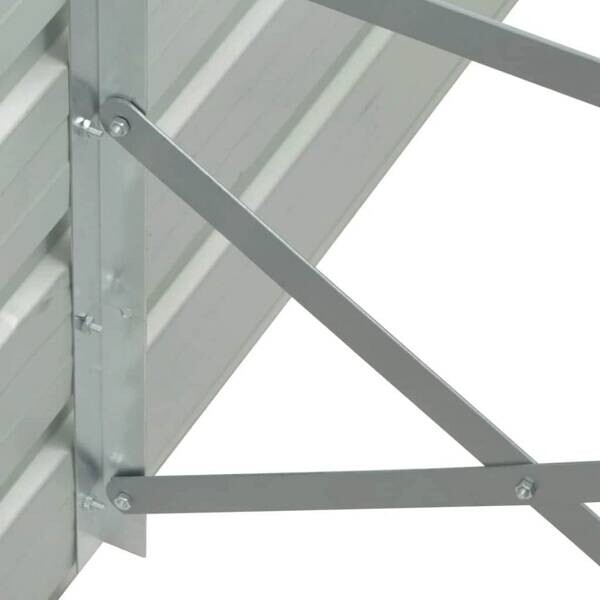 Hochbeet anthrazit Metall B/H/L: ca. 40x77x320 cm