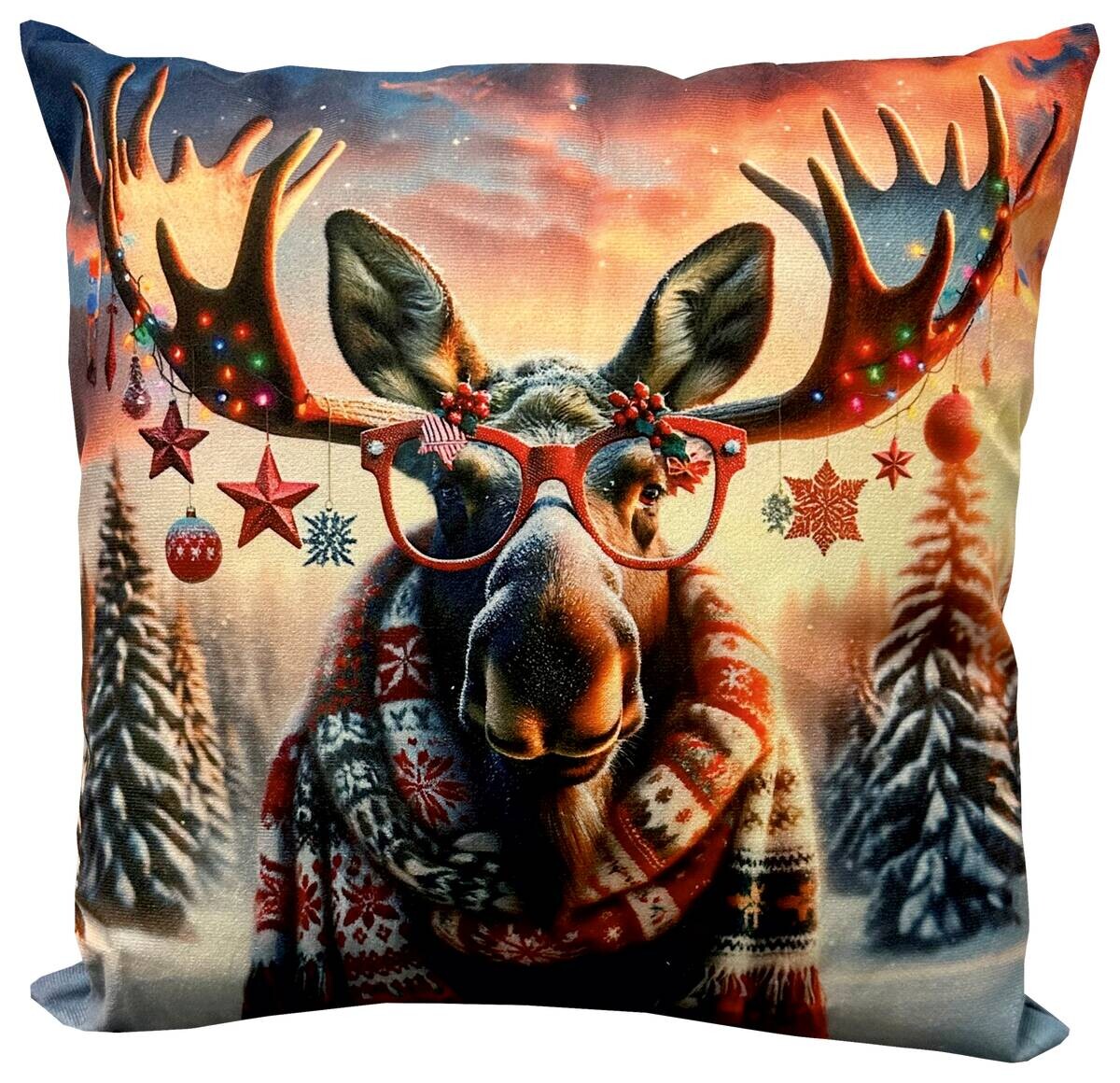 Dekokissen sortiert Polyester B/L: ca. 35x35 cm