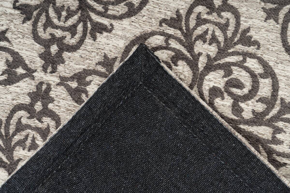 Kayoom Flachflorteppich Davis 125 grau B/H/L: ca. 120x1,2x170 cm