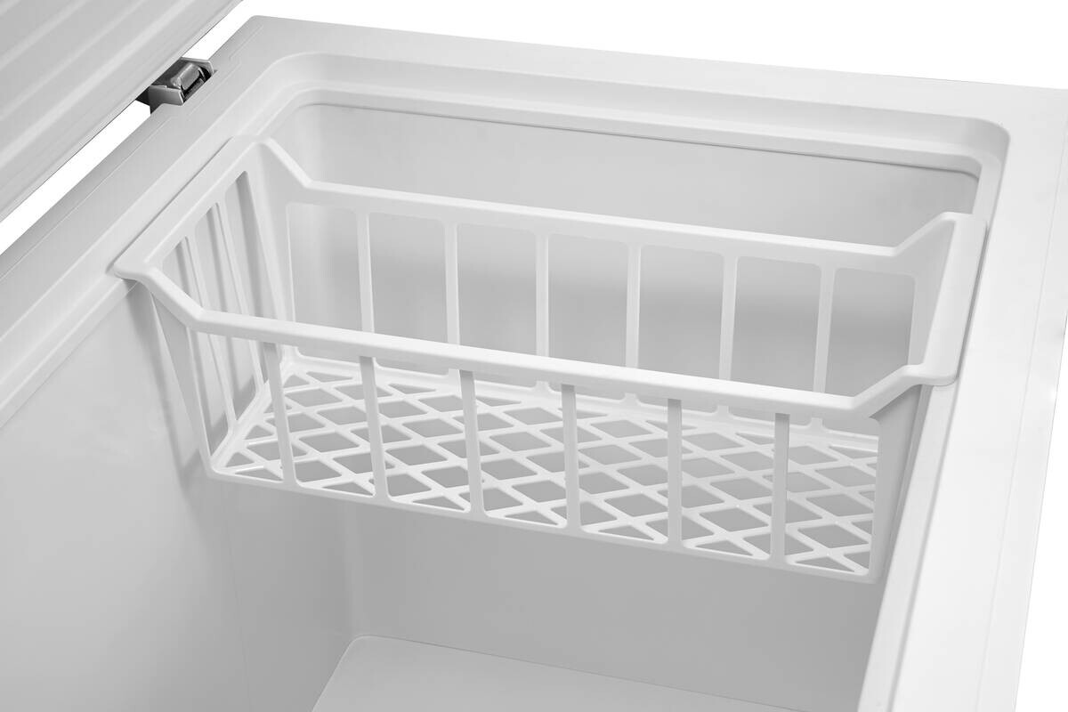 POCOline Gefriertruhe GT84-293ES schwarz B/H/T: ca. 106,5x84,4x59,2 cm