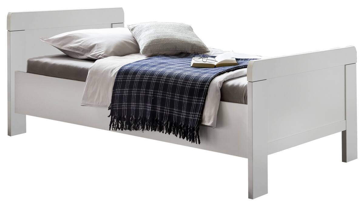 Komfortbett Nadja weiß B/H/T: ca. 108x85x207 cm Liegefläche B/L: ca. 100x200 cm