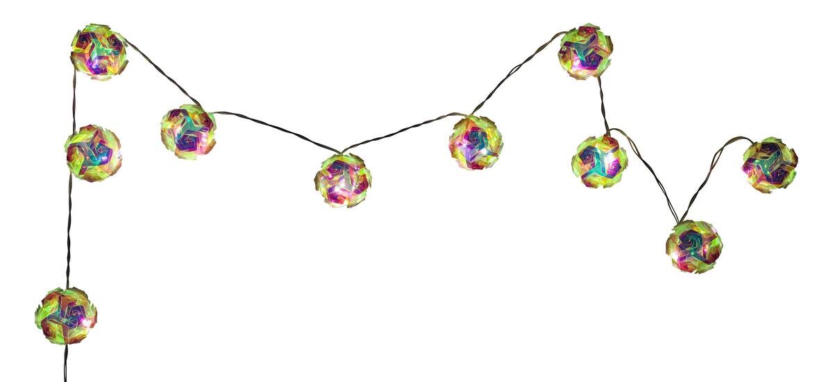 Nolo LED-Lichterkette String transparent B/H/T: ca. 165x5x4 cm