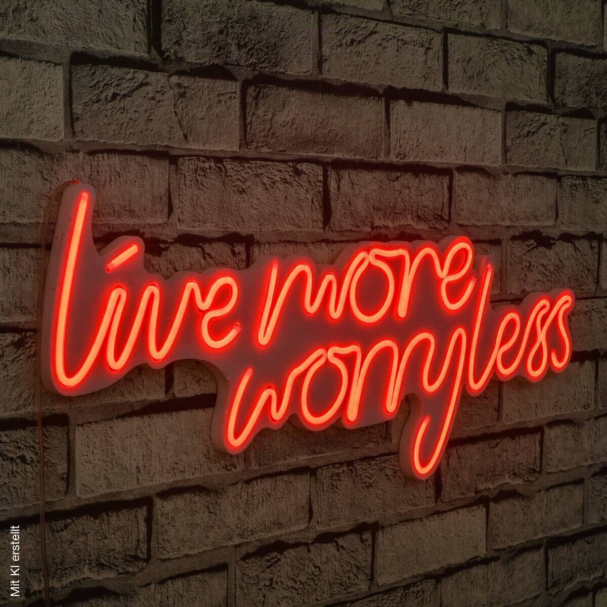 Opviq LED-Wandleuchte rot PVC B/H/T/L: ca. 67x36x2x67 cm