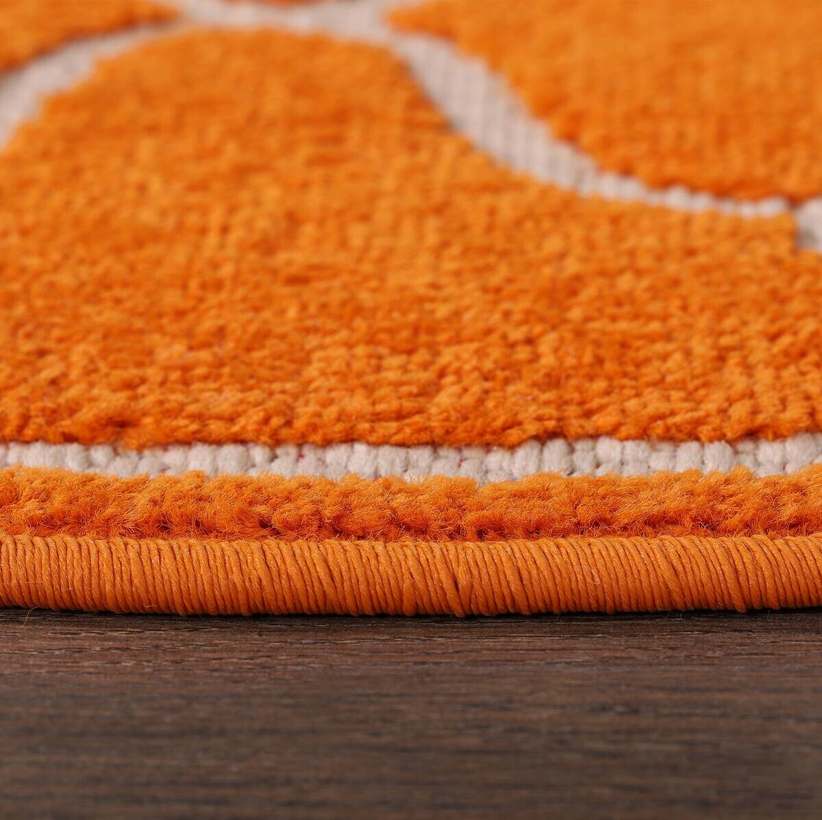 Sanat Outdoorteppich BERLIN orange B/L: ca. 200x200 cm