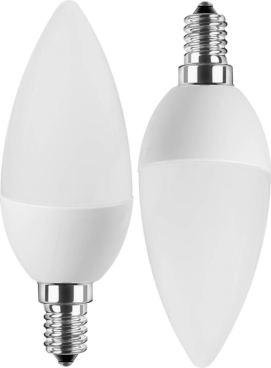 Blulaxa LED-Leuchtmittel Kerzenlampe 47989 2er Pack E14