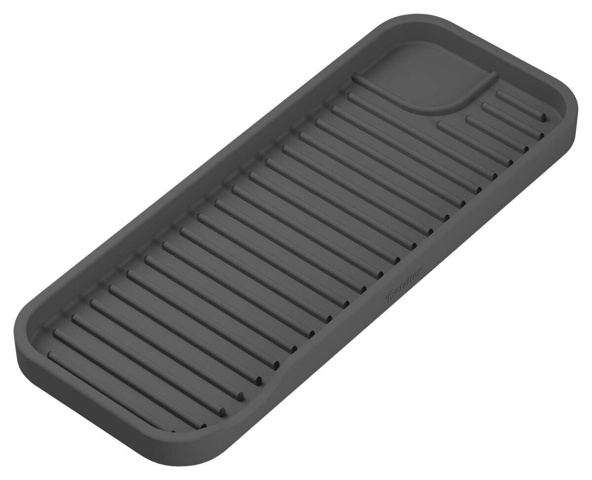 Metaltex Haushaltshelfer grau Silikon B/H/L: ca. 9x27x1,2 cm