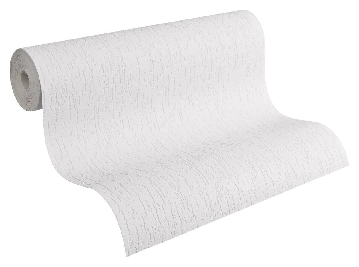 A.S.Creation Papiertapete weiß B/H/D: ca. 53x1005x10,4 cm