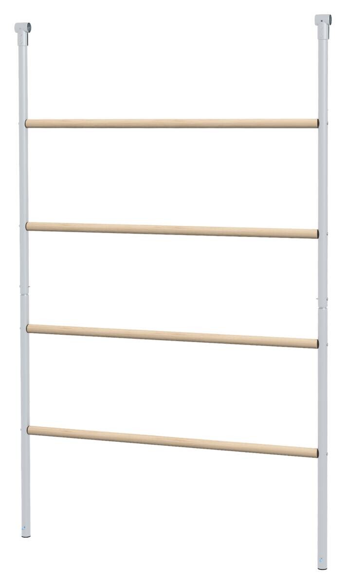 PawHut Sitzleiter für Hühner Holzoptik Stahl B/H/L: ca. 86x2,5x140 cm