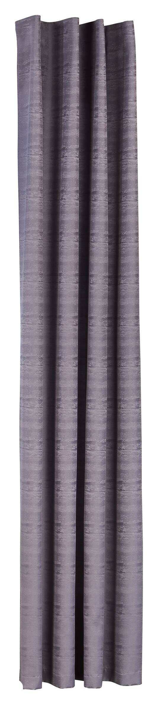 ACUS design collection Ösenvorhang Turin grau B/L: ca. 140x245 cm