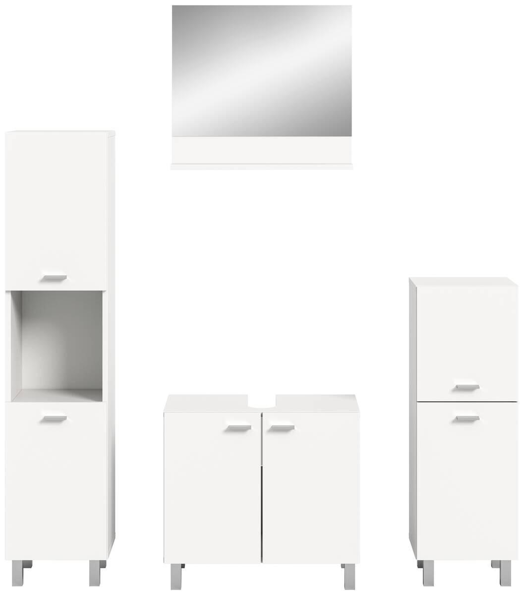 Badezimmer-Set BOSTON weiß B/H/T: ca. 137x186x33 cm