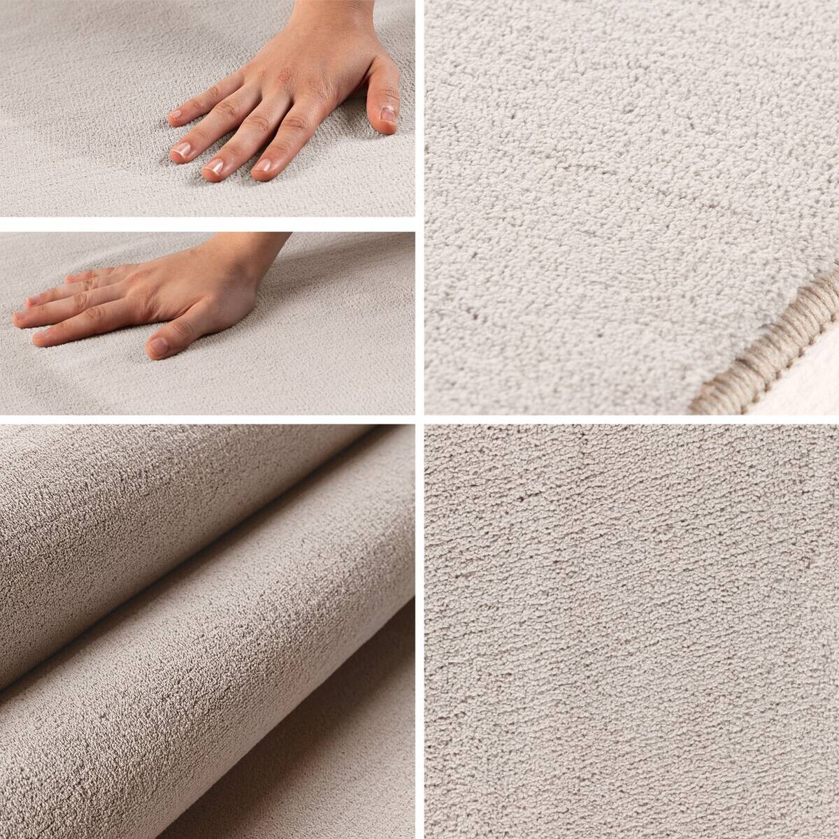 Ayyildiz Teppich SKY creme B/L: ca. 120x120 cm