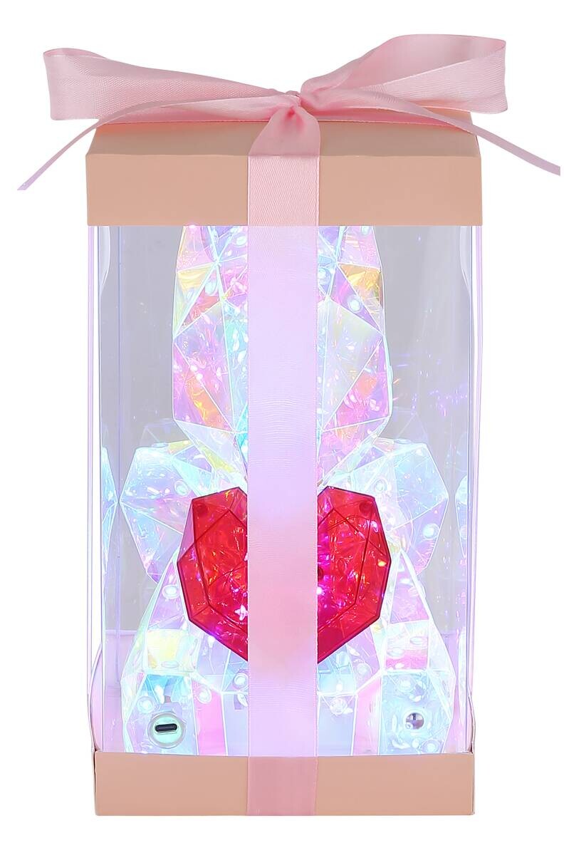 GLOBO LED-Dekoleuchte BRONDAR klar Kunststoff B/H/T: ca. 15x23x13 cm 1 Brennstellen