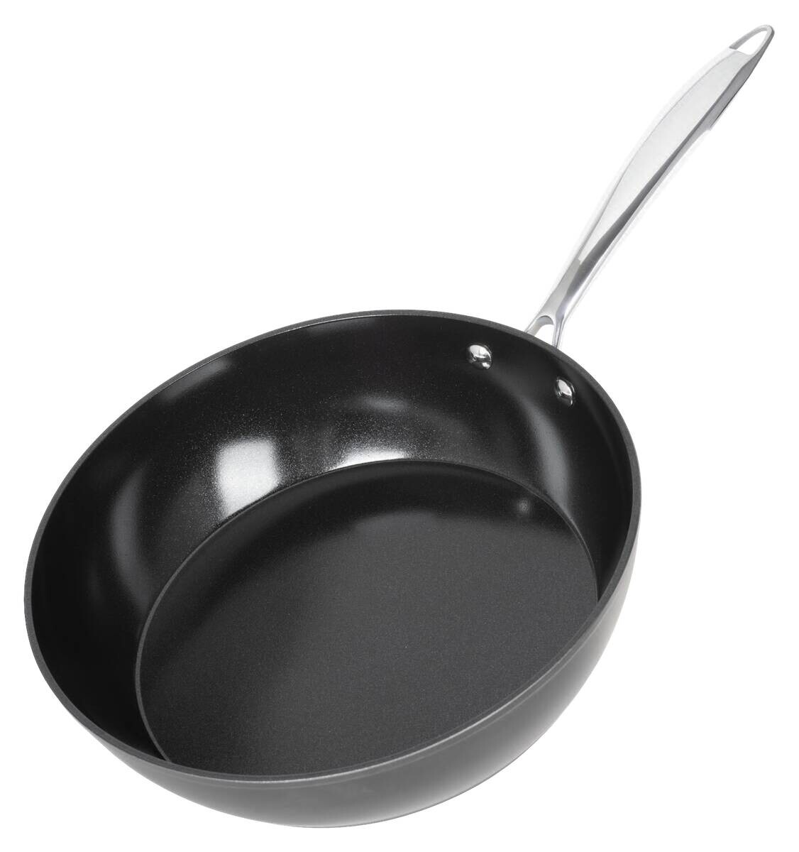POCOline Pfannenset schwarz Aluminium 2 tlg.