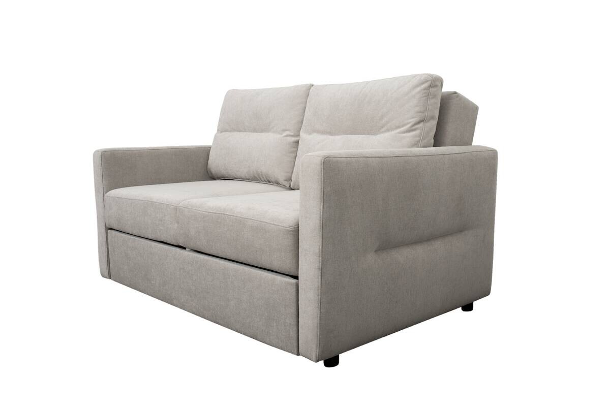 Schlafsofa Gloria grau Webstoff B/H/T: ca. 152x94x102 cm