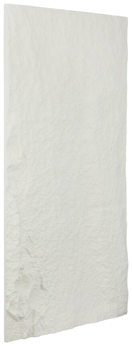 Wandpaneel PU Stone 2er-Set Hanui weiß L/B/H: ca. 120x60x3 cm pro Stück